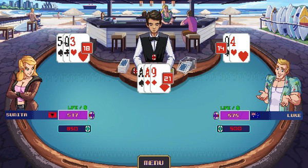 Super Blackjack Battle 2 Turbo Edition - The Card Warriors <span class="ext" style="background-color: #2a475e; color: #FFFFFF;">STEAM</span> <span class="ext ext_digital">digital</span> image 5