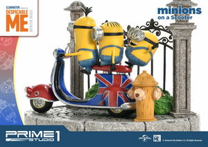 Despicable Me Prime Collectible Figure: Minions on a Scooter_