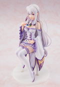KD Colle Re:Zero -Starting Life in Another World- 1/7 Scale Pre-Painted Figure: Emilia Tea Party Ver. thumbnail 5