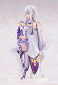 KD Colle Re:Zero -Starting Life in Another World- 1/7 Scale Pre-Painted Figure: Emilia Tea Party Ver. thumbnail 6