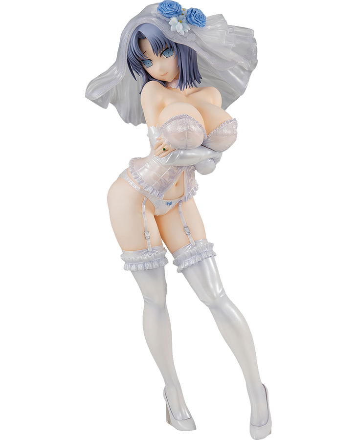 KD Colle Senran Kagura Shonovi Master 1/7 Scale Pre-Painted Figure: Yumi Wedding Lingerie Ver. image 1