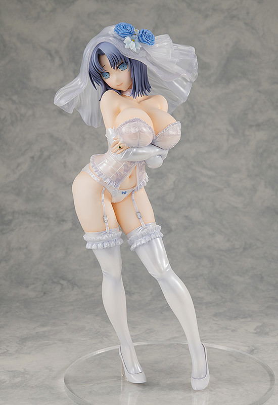 KD Colle Senran Kagura Shonovi Master 1/7 Scale Pre-Painted Figure: Yumi Wedding Lingerie Ver. image 2