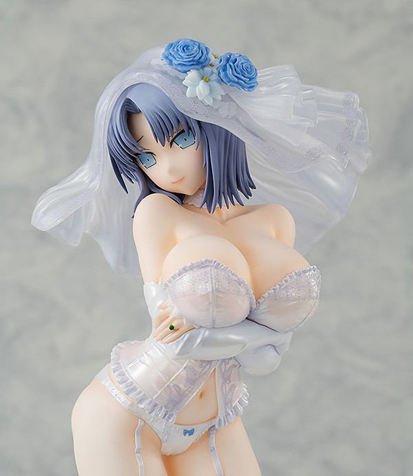 KD Colle Senran Kagura Shonovi Master 1/7 Scale Pre-Painted Figure: Yumi Wedding Lingerie Ver. image 6