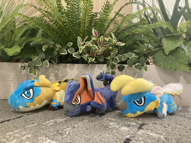 Monster Hunter Deformed Plush: Nargacuga (Reprint) image 3