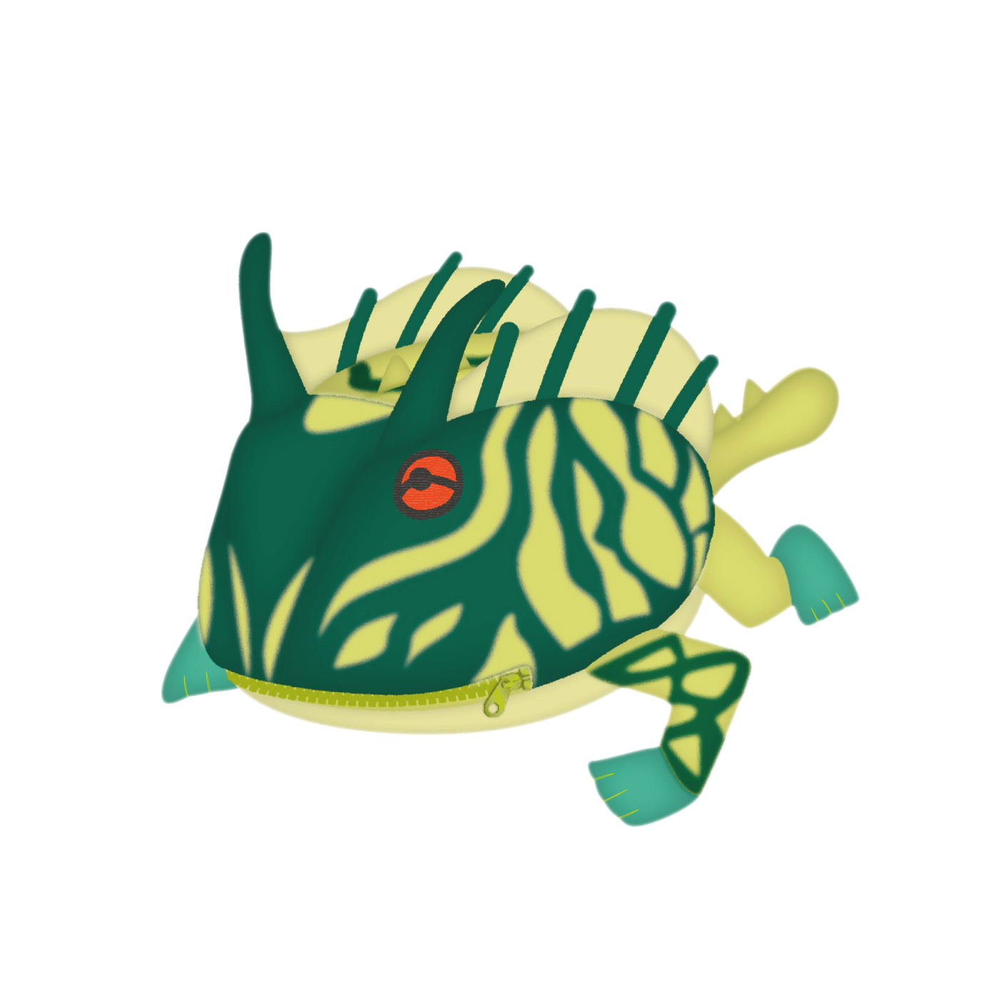 Monster Hunter World Iceborne Plush Pouch: Paratoad