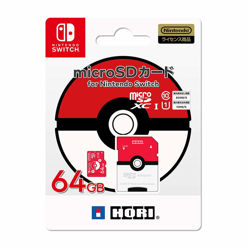 Pokemon microSD Card for Nintendo Switch (64GB) image 1