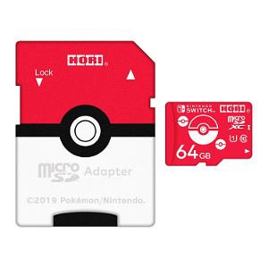 Pokemon Micro SD Card for Nintendo Switch 64 GB (Monster Ball)