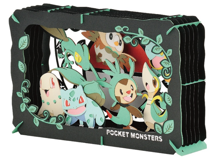 Pokemon Paper Theater PT-L06 Type: Grass image 2