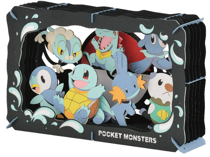 Pokemon Paper Theater PT-L08 Type: Water image 2