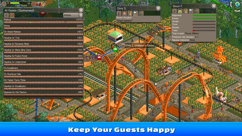 RollerCoaster Tycoon Classic <span class="ext" style="background-color: #2a475e; color: #FFFFFF;">STEAM</span> <span class="ext ext_digital">digital</span> image 5