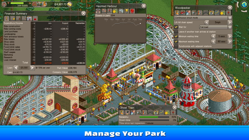 RollerCoaster Tycoon Classic <span class="ext" style="background-color: #2a475e; color: #FFFFFF;">STEAM</span> <span class="ext ext_digital">digital</span> image 6