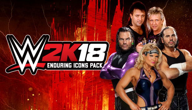 WWE 2K18 - Enduring Icons Pack (DLC) <span class="ext" style="background-color: #B0000F; color: #FFFFFF;">DLC</span> <span class="ext" style="background-color: #2a475e; color: #FFFFFF;">STEAM</span> <span class="ext ext_digital">digital</span> image 1