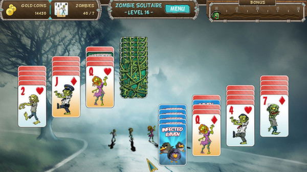 Zombie Solitaire <span class="ext" style="background-color: #2a475e; color: #FFFFFF;">STEAM</span> <span class="ext ext_digital">digital</span> image 5