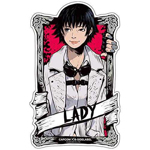 Capcom x B-Side Label Sticker: Devil May Cry 5 Lady - Bitcoin