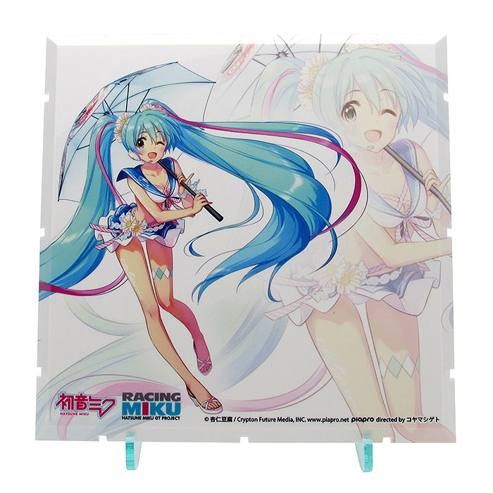 Dioramansion 150 Racing Miku Pit 2019 Optional Panel: Thai Ver. image 1
