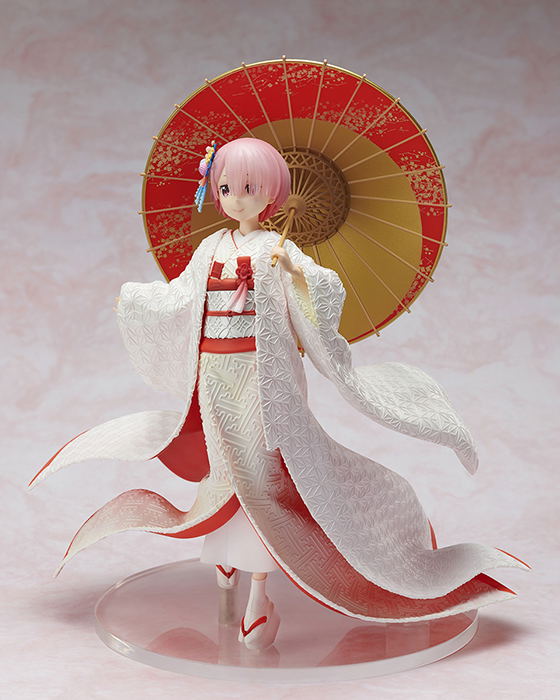 Re:Zero kara Hajimeru Isekai Seikatsu 1/7 Scale Pre-Painted Figure: Ram Shiromuku Ver. image 5