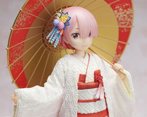 Re:Zero kara Hajimeru Isekai Seikatsu 1/7 Scale Pre-Painted Figure: Ram Shiromuku Ver.