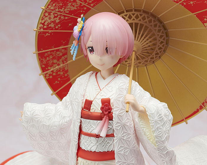 Re:Zero kara Hajimeru Isekai Seikatsu 1/7 Scale Pre-Painted Figure: Ram Shiromuku Ver. image 8