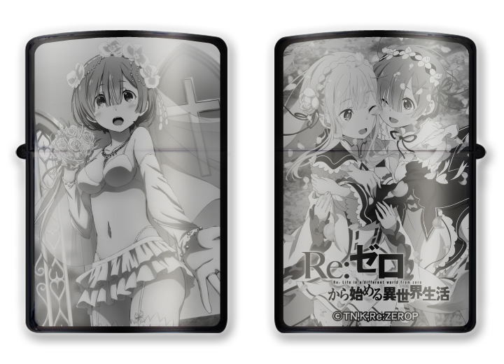Re:Zero - Starting Life In Another World Zippo Lighter Ver. 2 Rem (No fuel or gas included) image 1