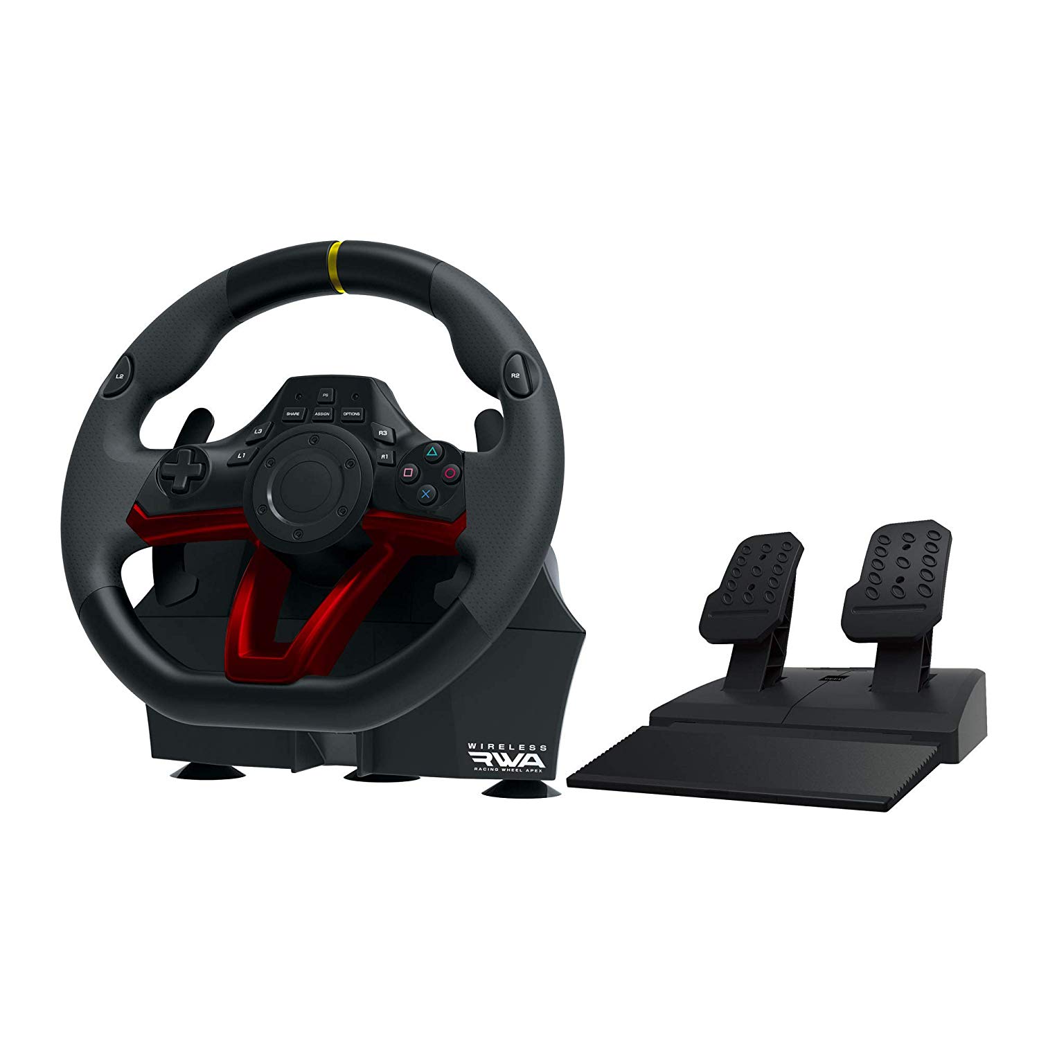 Wireless Racing Wheel Apex for PlayStation 4 and PC for Windows,  PlayStation 4