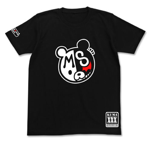 Danganronpa 1-2 - Monokuma Soft T-shirt Black (S Size)