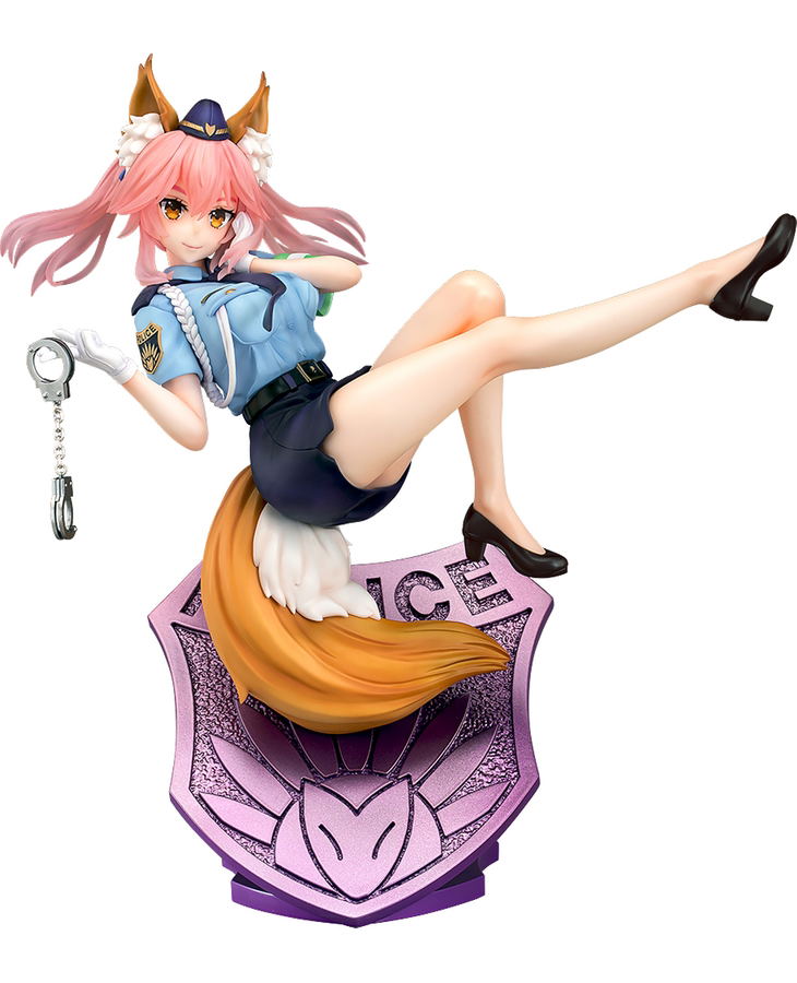 Fate/Extella Link 1/7 Scale Pre-Painted Figure: Tamamo no Mae Police Fox Ver. image 1