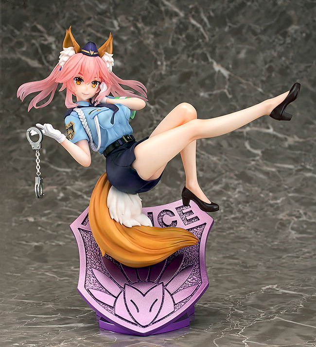 Fate/Extella Link 1/7 Scale Pre-Painted Figure: Tamamo no Mae Police Fox Ver. image 2
