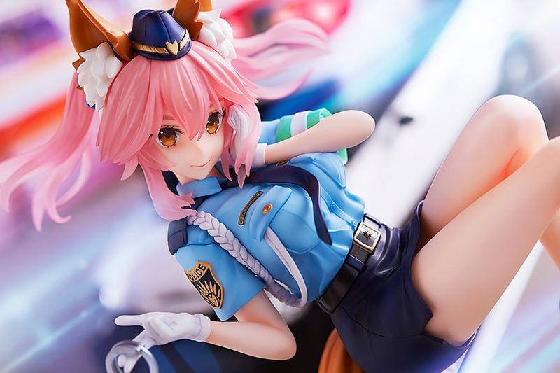 Fate/Extella Link 1/7 Scale Pre-Painted Figure: Tamamo no Mae Police Fox Ver. image 8