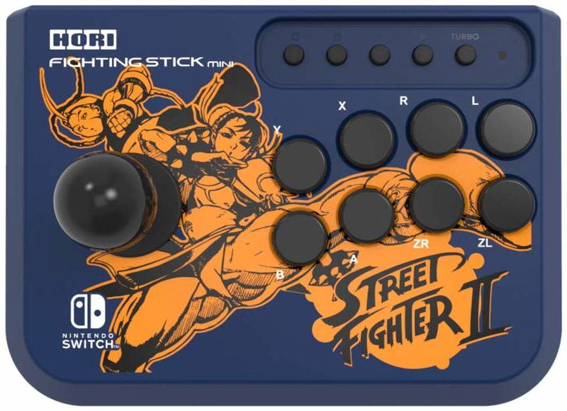 Fighting Stick Mini for Nintendo Switch (Street Fighter II Chun-Li & Cammy Edition) image 1
