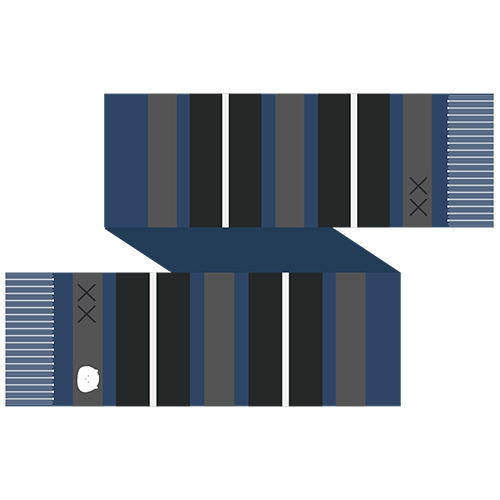 Is The Order A Rabbit? - Chino Design Muffler Scarf image 2