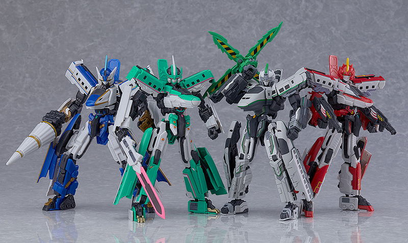 MODEROID Shinkansen Henkei Robo Shinkalion: Shinkalion E3 Tsubasa Iron Wing image 7