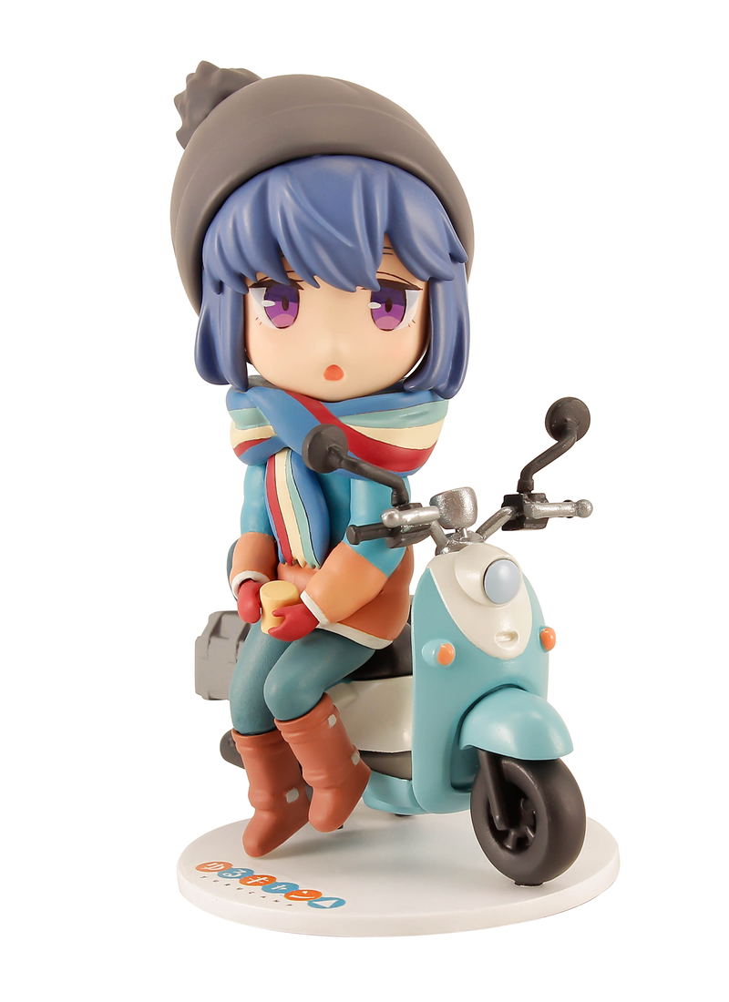 Takashima Castle x Yuru Camp Set -Castle & Bike & Solo Camp Girl- image 1