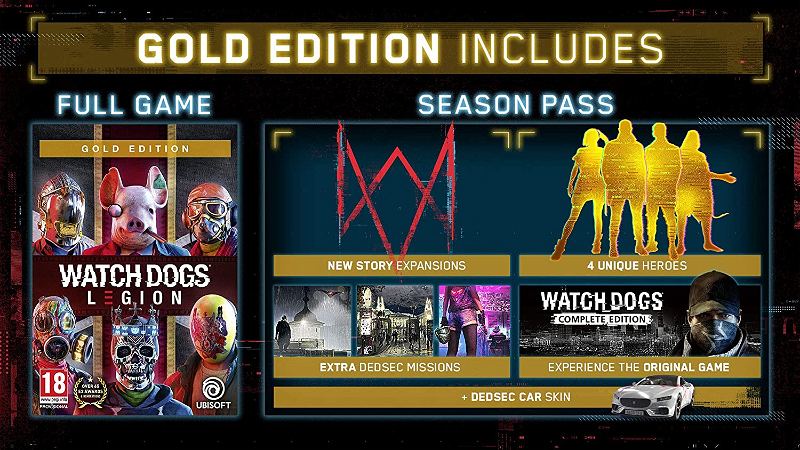 Watch Dogs: Legion Ultimate Steelbook Edition (Exclusive) PlayStation 4