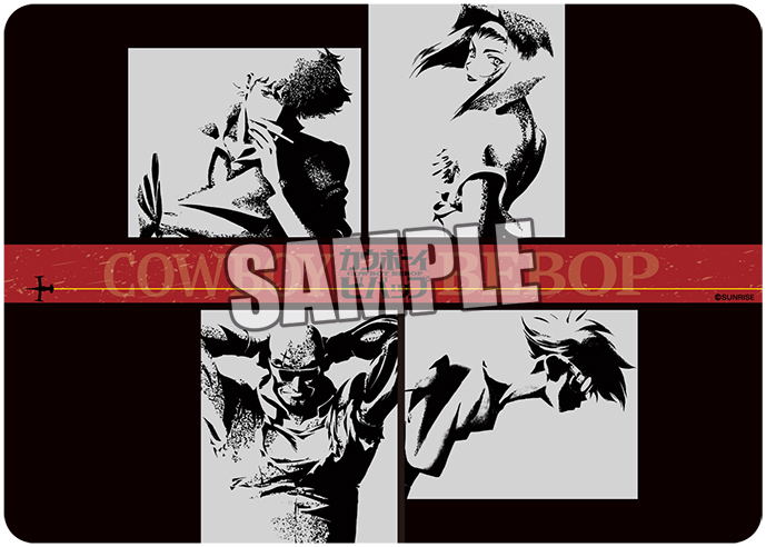 Cowboy Bebop Character Rubber Mat