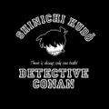 Detective Conan - Shinichi Kudo Icon Mark Dry T-shirt Black (L Size) thumbnail 2