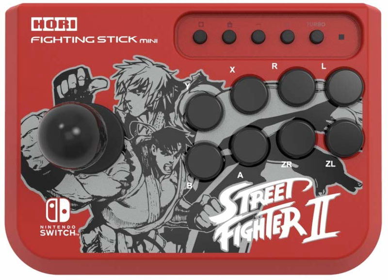 Fighting Stick Mini for Nintendo Switch (Street Fighter II Ryu & Ken Edition) image 1