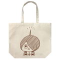 GeGeGe No Kitaro - Kitaro Large Tote Bag Natural thumbnail 1