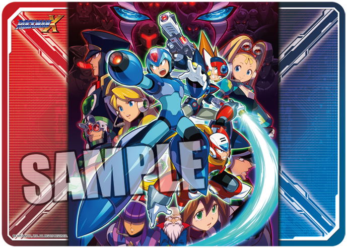 Mega Man X Character Rubber Mat