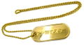 PlayerUnknown's Battlegrounds - PUBG Dog Tag Style Pendant thumbnail 1