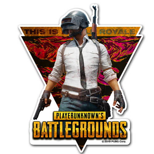 PlayerUnknown's Battlegrounds - PUBG Waterproof Sticker