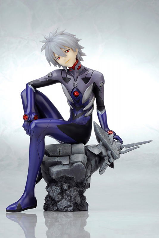 Rebuild of Evangelion 1/6 Scale Pre-Painted Figure: Kaworu Nagisa -Plug Suit Ver.-: Re image 3