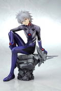 Rebuild of Evangelion 1/6 Scale Pre-Painted Figure: Kaworu Nagisa -Plug Suit Ver.-: Re thumbnail 4