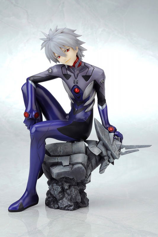 Rebuild of Evangelion 1/6 Scale Pre-Painted Figure: Kaworu Nagisa -Plug Suit Ver.-: Re image 4