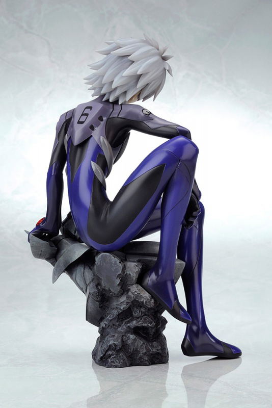 Rebuild of Evangelion 1/6 Scale Pre-Painted Figure: Kaworu Nagisa -Plug Suit Ver.-: Re image 5