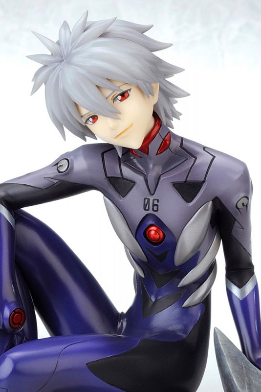 Rebuild of Evangelion 1/6 Scale Pre-Painted Figure: Kaworu Nagisa -Plug Suit Ver.-: Re image 6