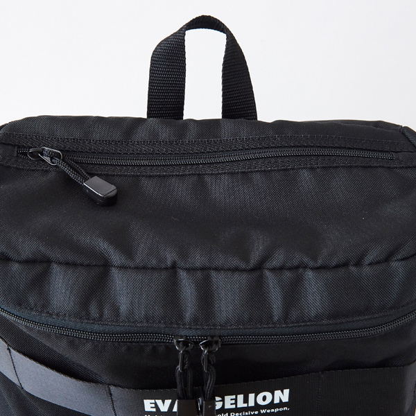 Evangelion - Outdoor EVA-01 Pattern Box Type Backpack Black image 5