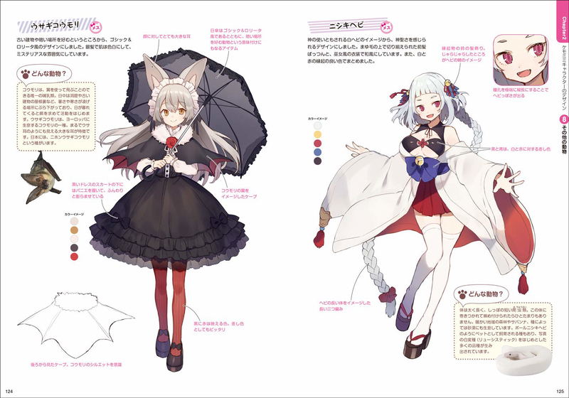Kemomimi Character Design Book image 12