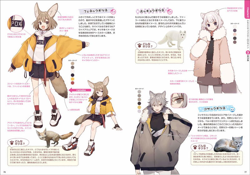 Kemomimi Character Design Book image 8