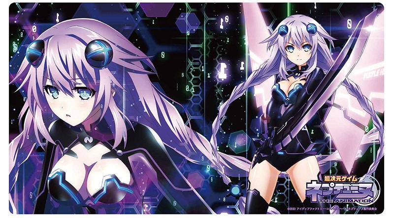 KlockWorx Rubber Mat Collection Vol. 29 Hyperdimension Neptunia: Purple Heart image 1