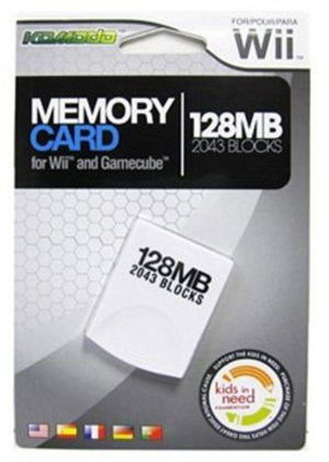 KMD Memory Card for Wii / GameCube (128MB)_